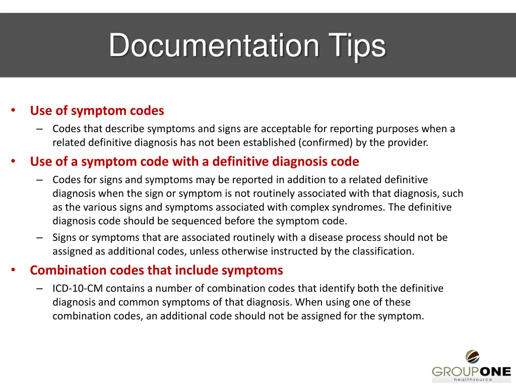 documentation tips 1