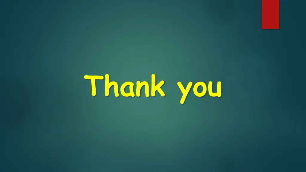 thank you
