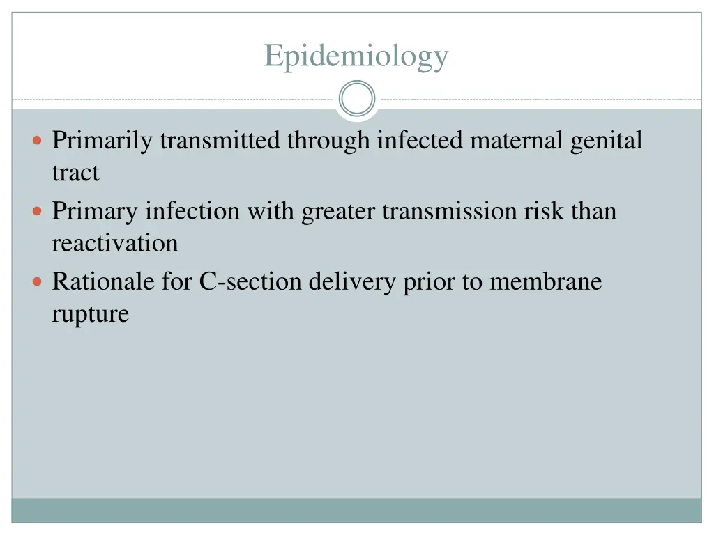 epidemiology 3