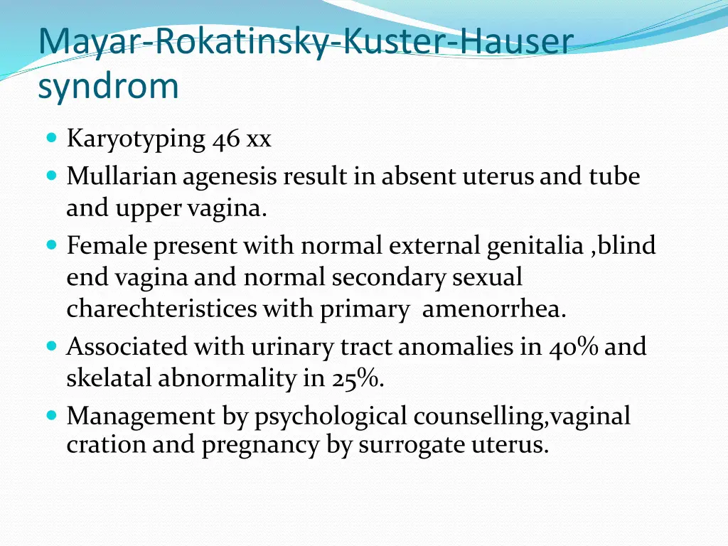 mayar rokatinsky kuster hauser syndrom