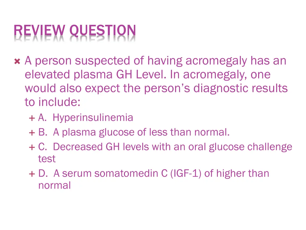 review question