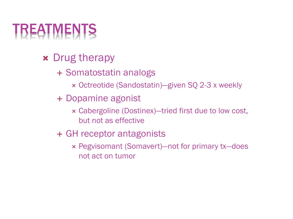 treatments