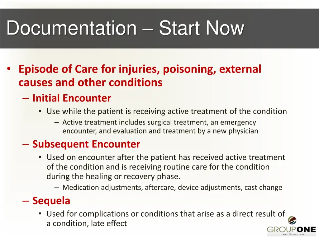 documentation start now 1