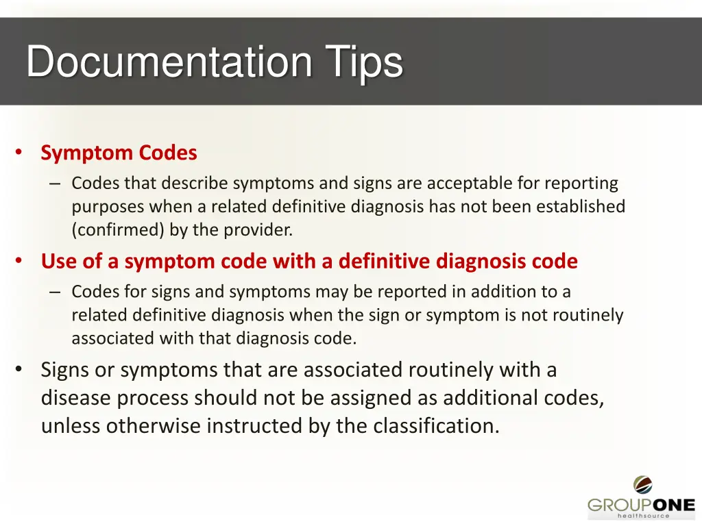 documentation tips 1