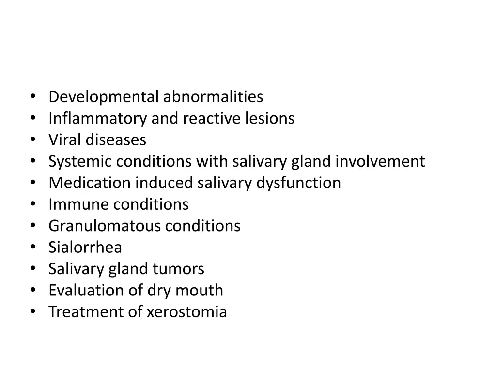 developmental abnormalities inflammatory