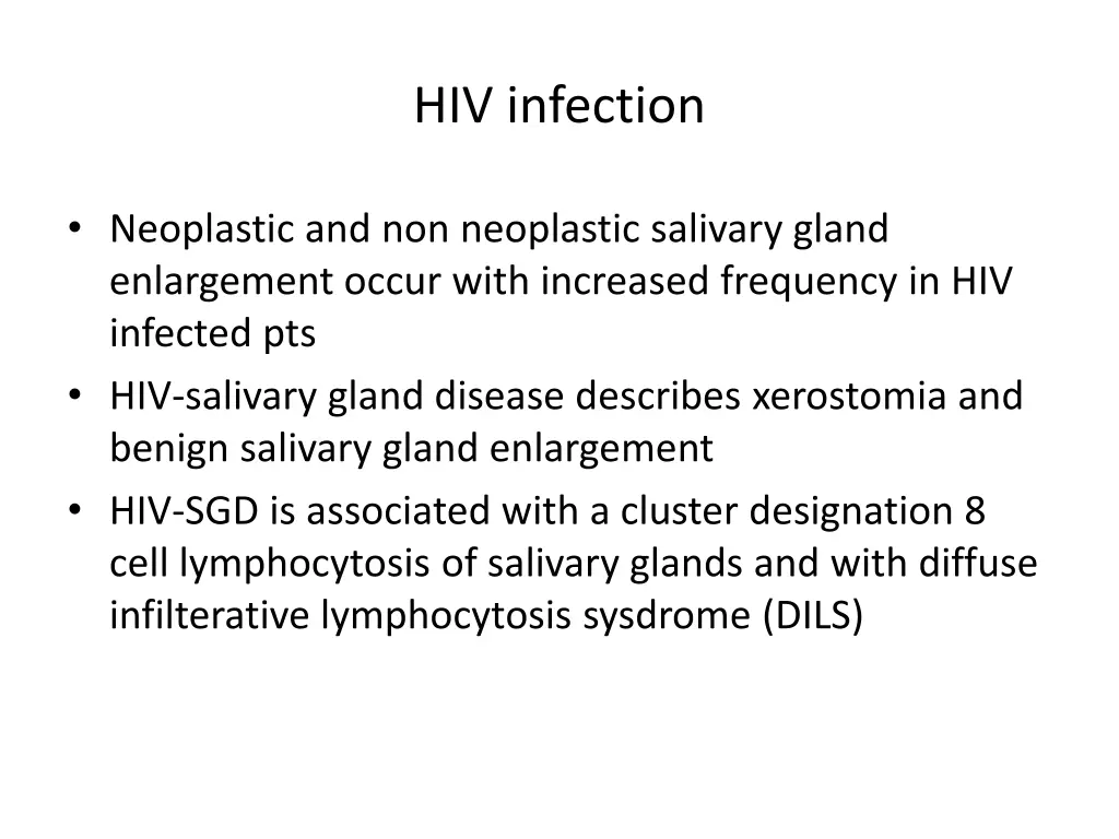 hiv infection