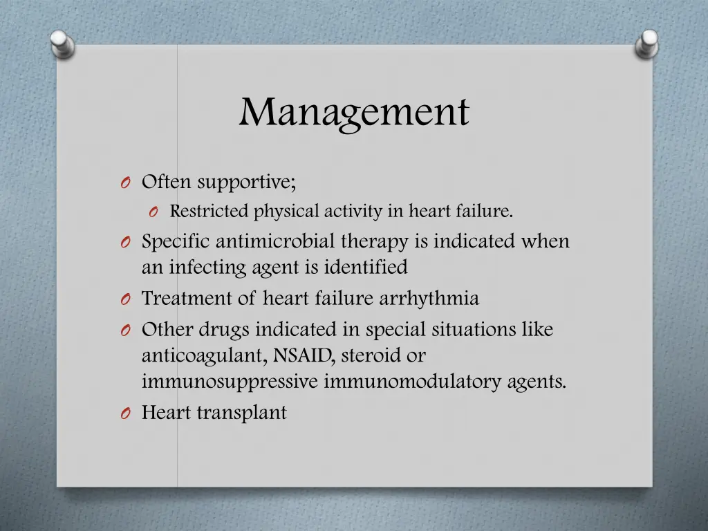 management
