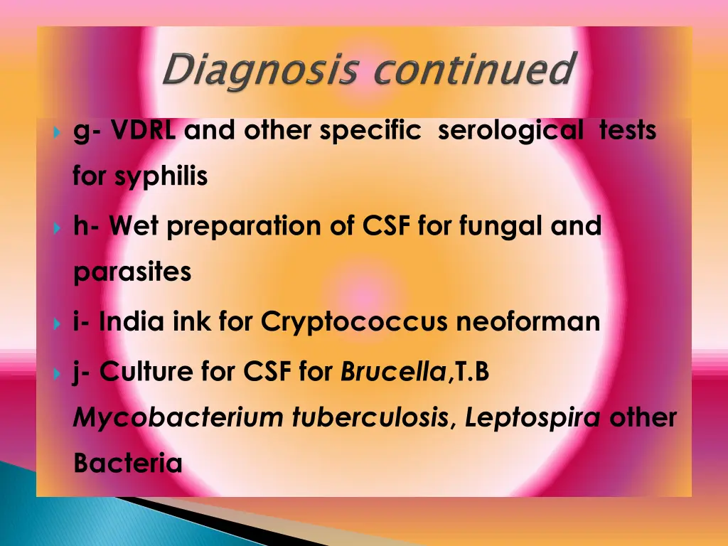 g vdrl and other specific serological tests