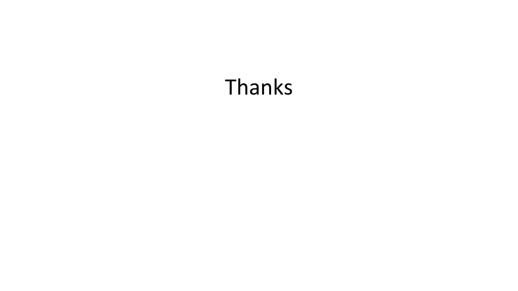 thanks