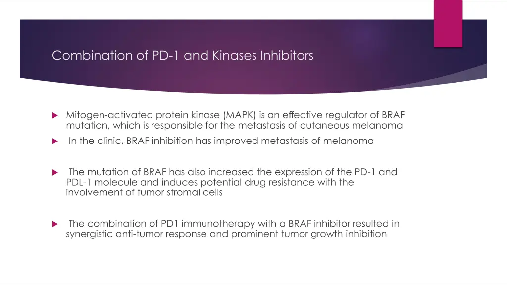 combination of pd 1 and kinases inhibitors