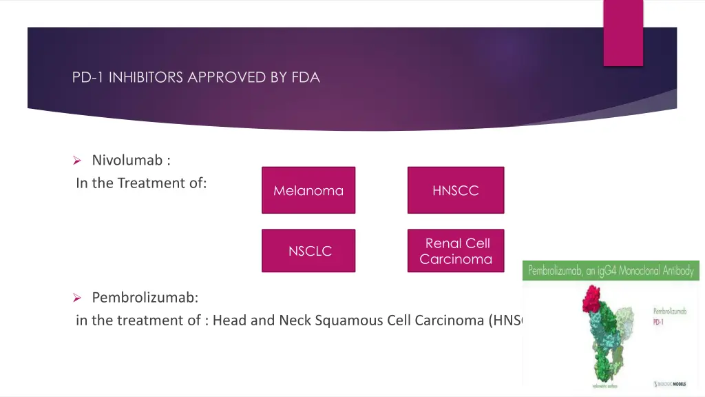 pd 1 inhibitors approved by fda