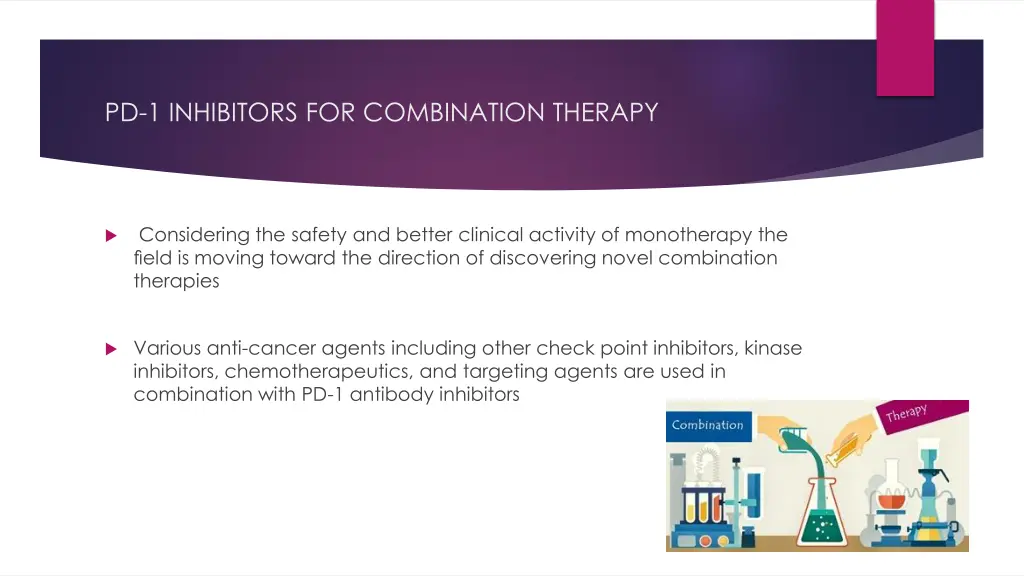 pd 1 inhibitors for combination therapy