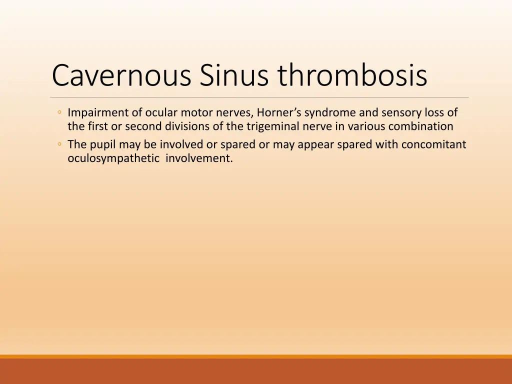 cavernous sinus thrombosis 2