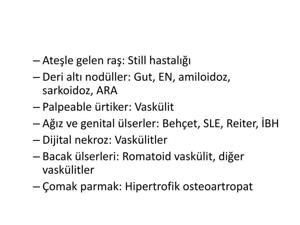 ate le gelen ra still hastal deri alt nod ller