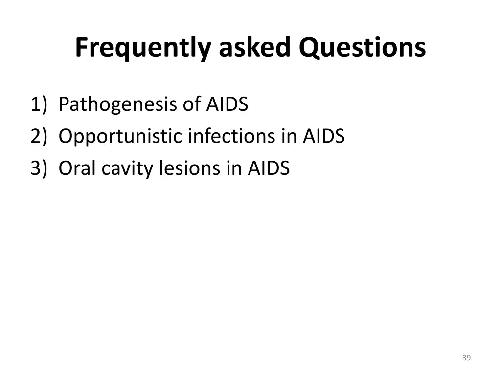 frequently asked questions