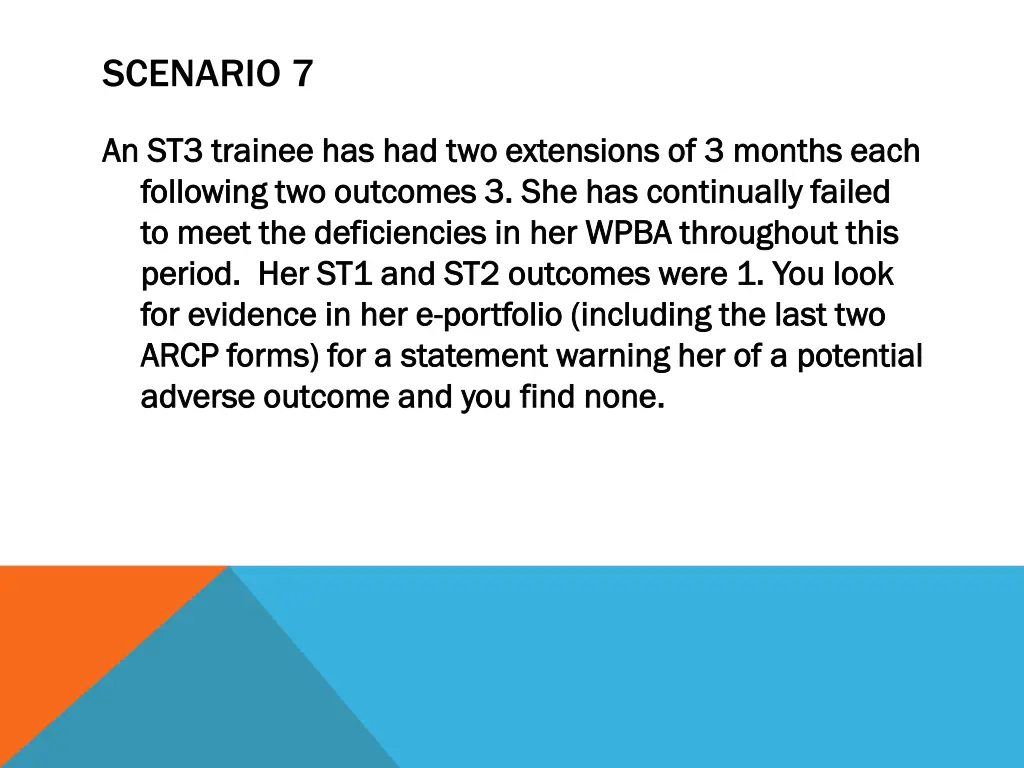 scenario 7