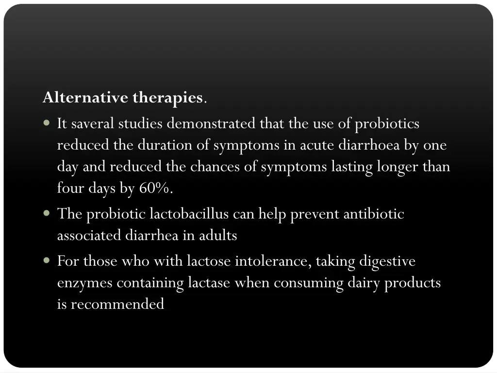 alternative therapies it saveral studies