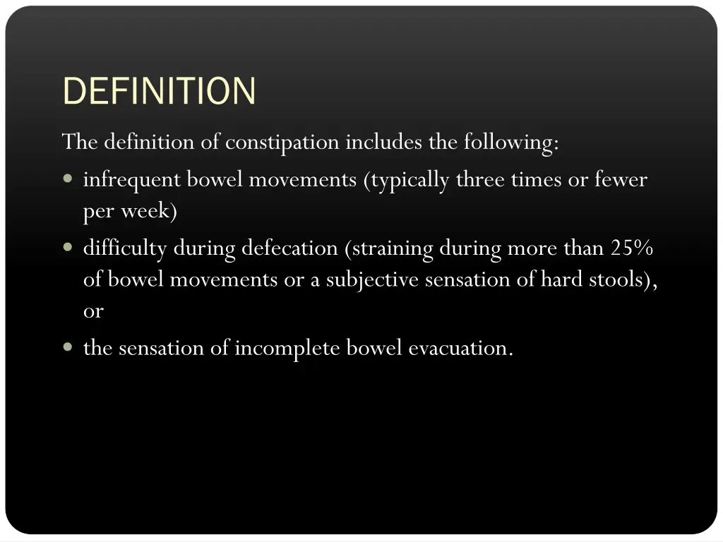definition