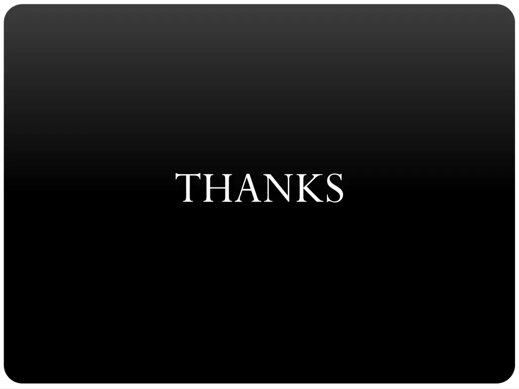 thanks