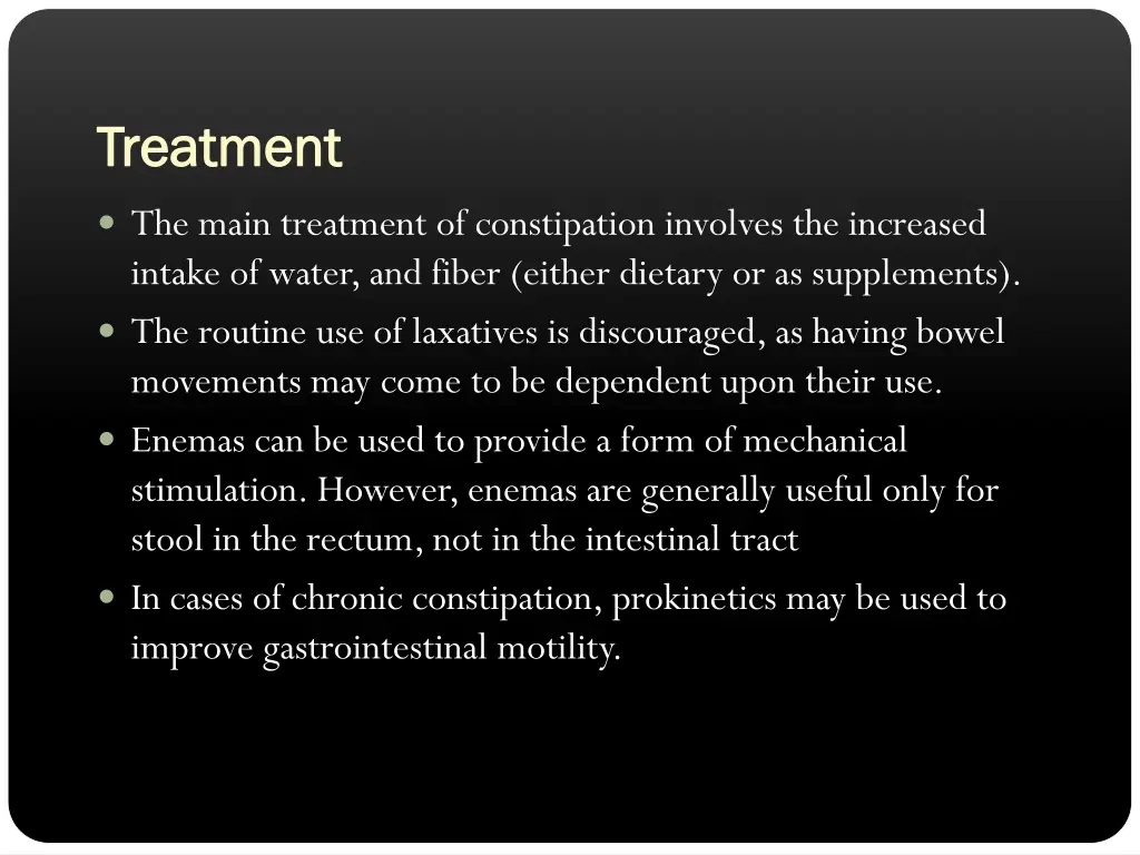 treatment treatment