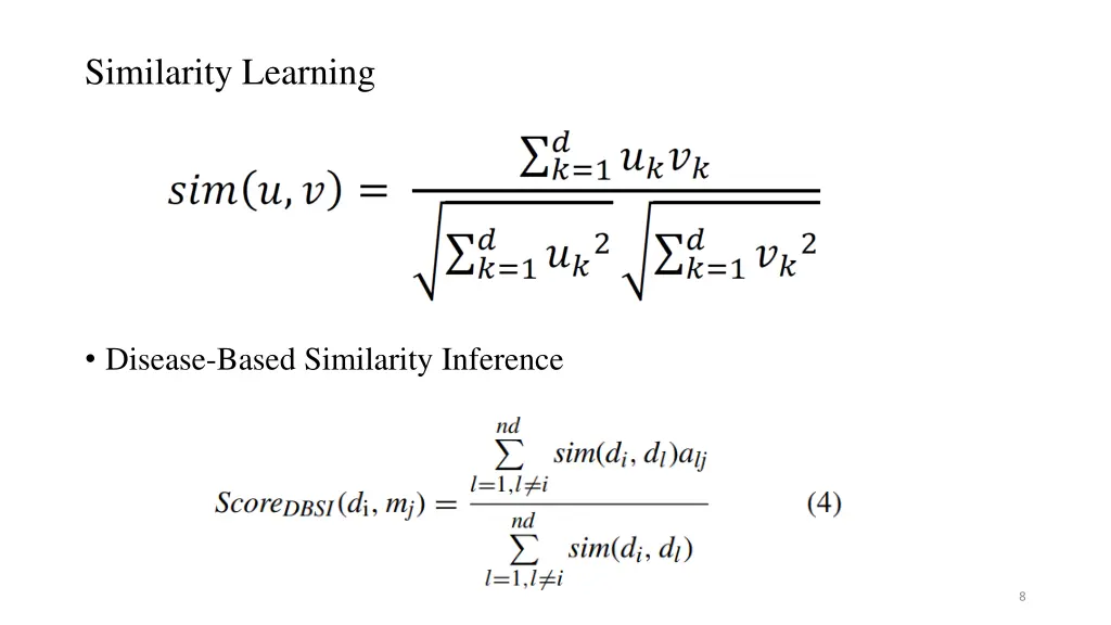 similarity learning 2