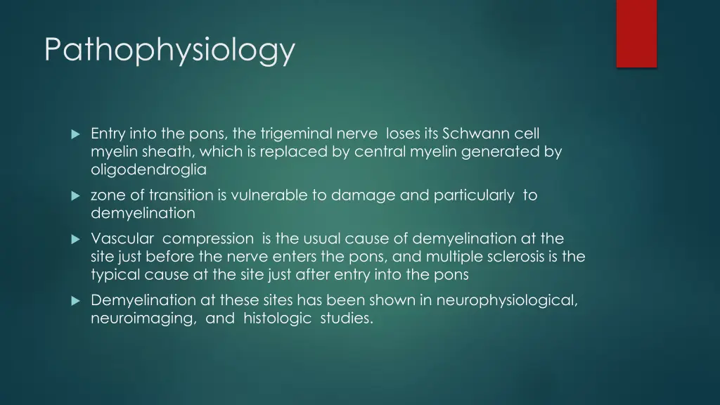 pathophysiology