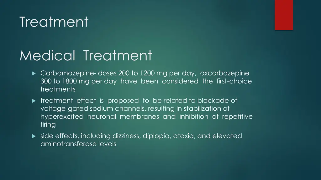 treatment