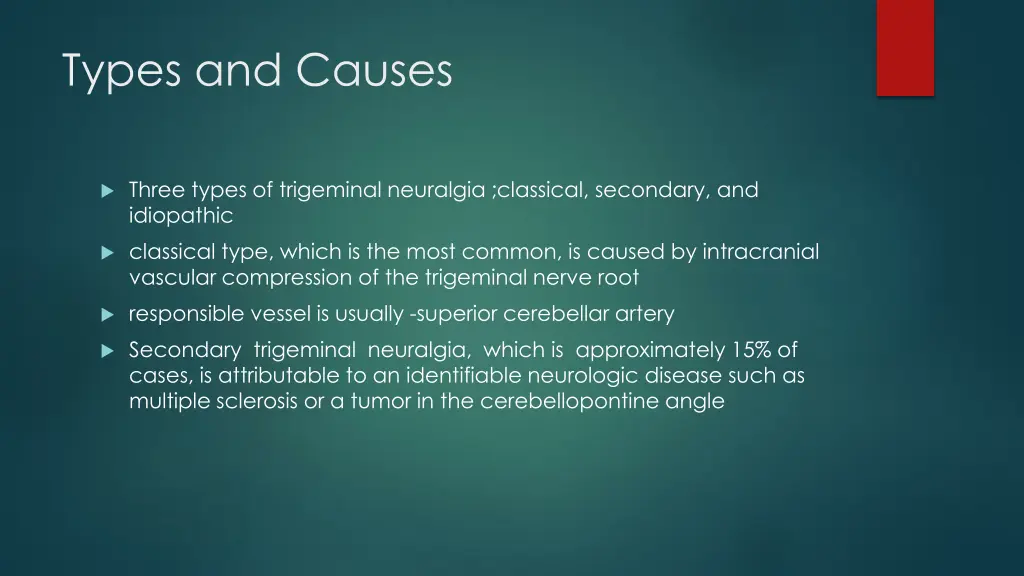 types and causes