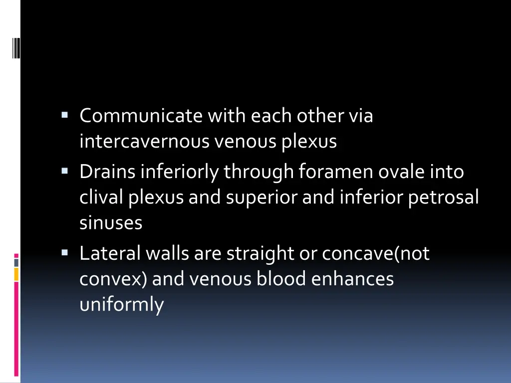 communicate with each other via intercavernous