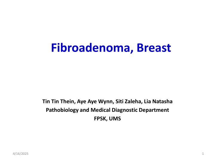 fibroadenoma breast