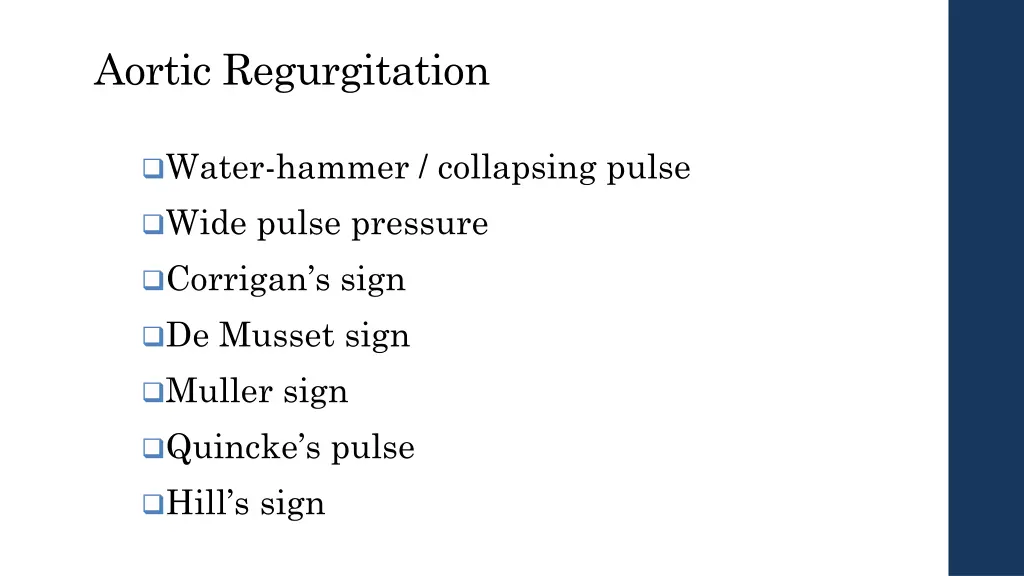 aortic regurgitation