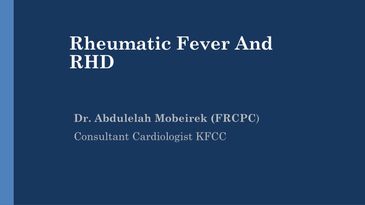 rheumatic fever and rhd