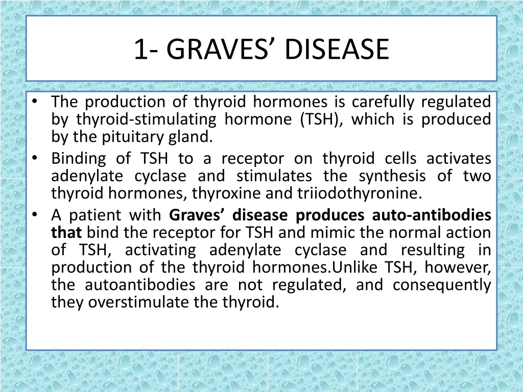 1 graves disease