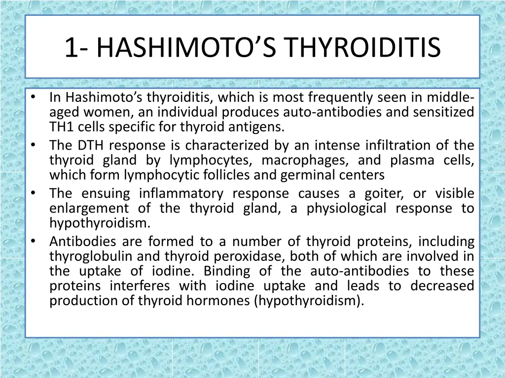 1 hashimoto s thyroiditis