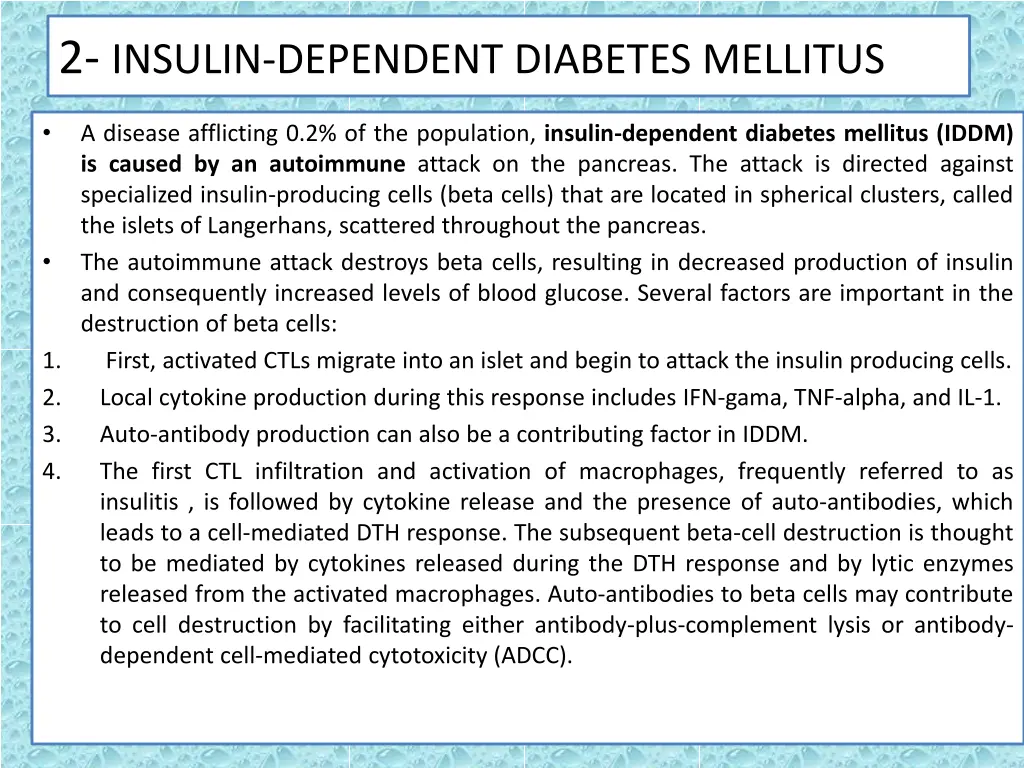 2 insulin dependent diabetes mellitus