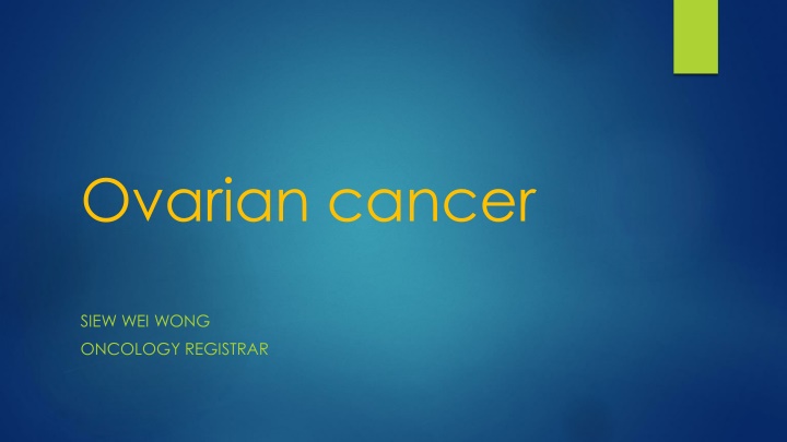 ovarian cancer