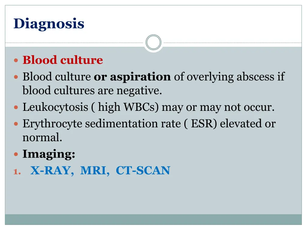 diagnosis