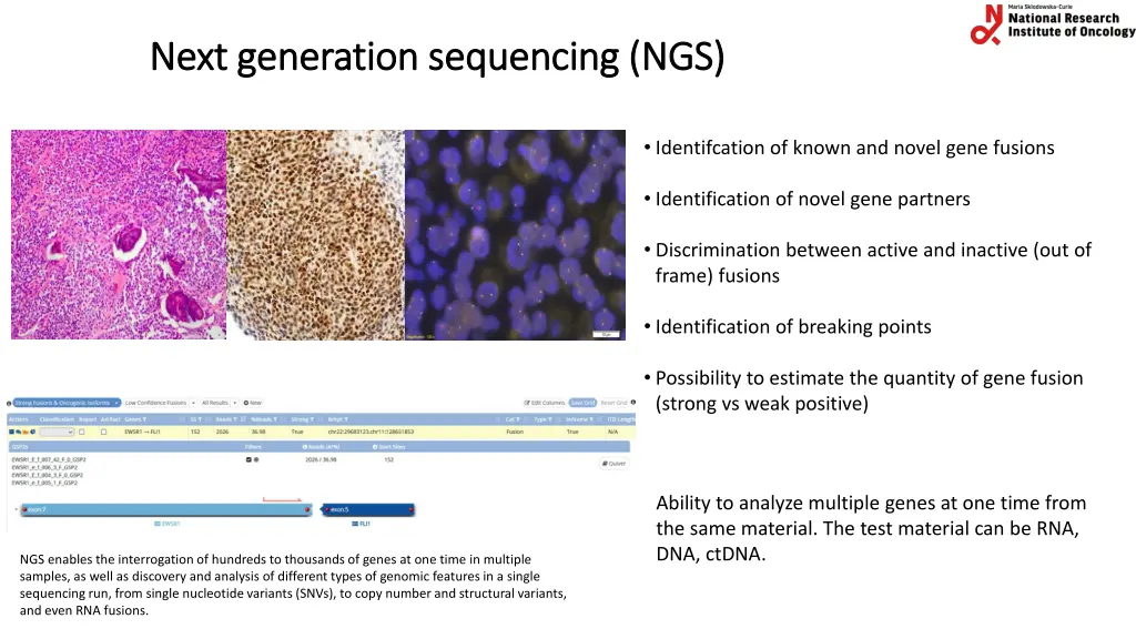 next next generation generation sequencing