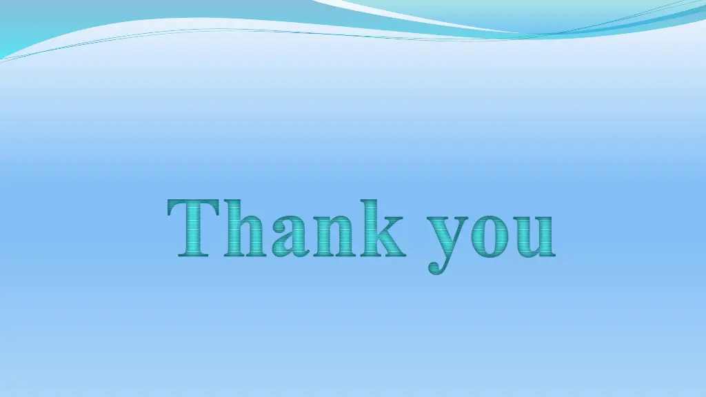 thank you