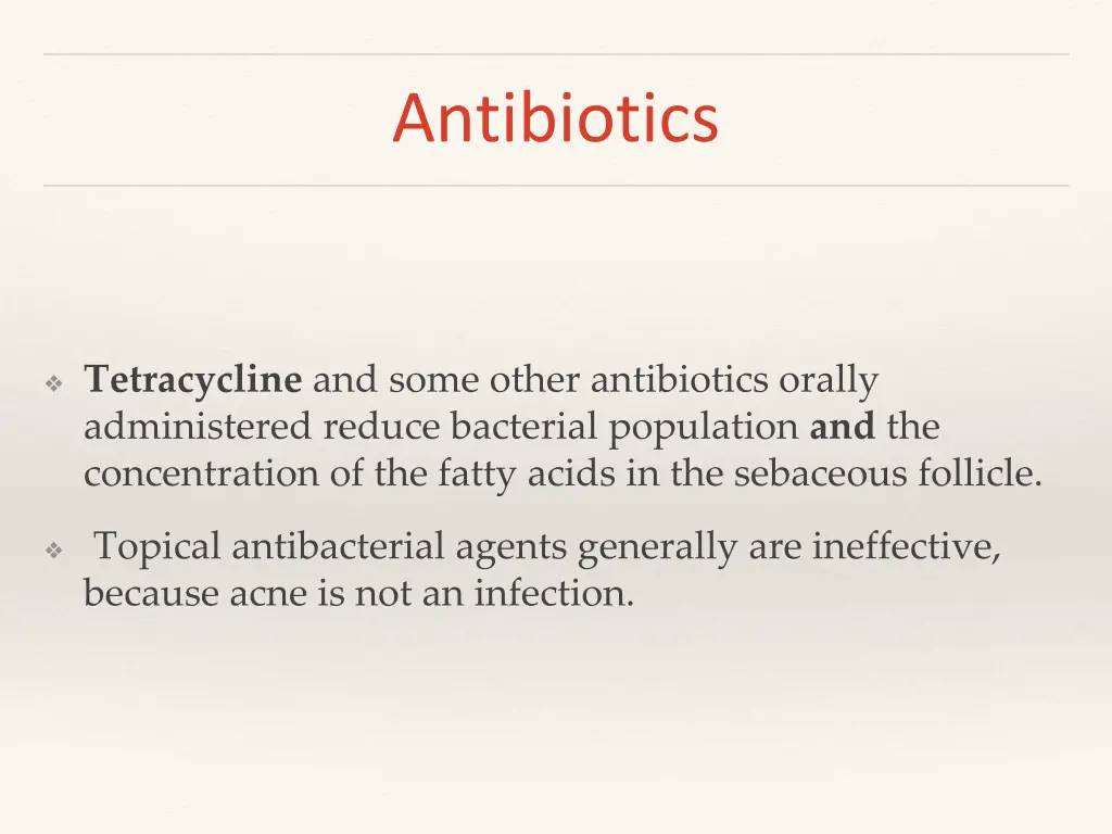 antibiotics