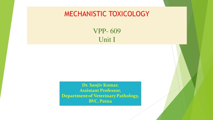 mechanistic toxicology