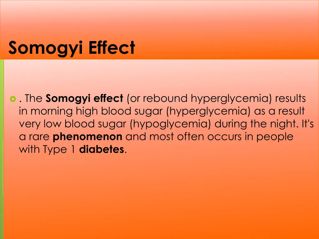 somogyi effect