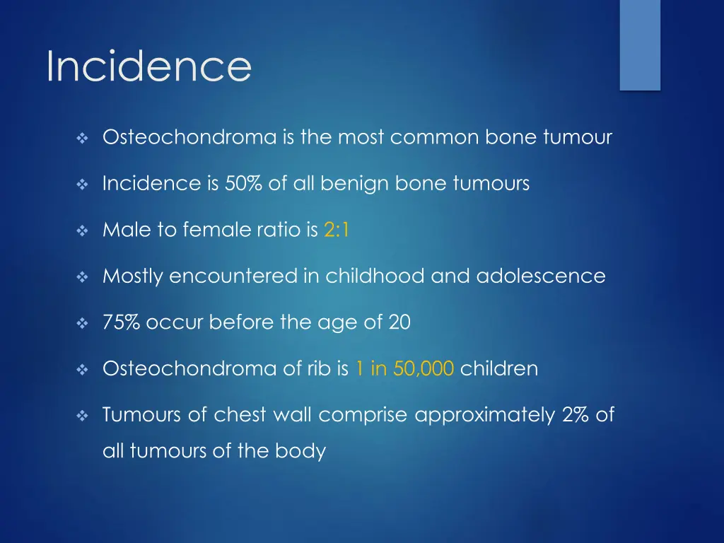 incidence