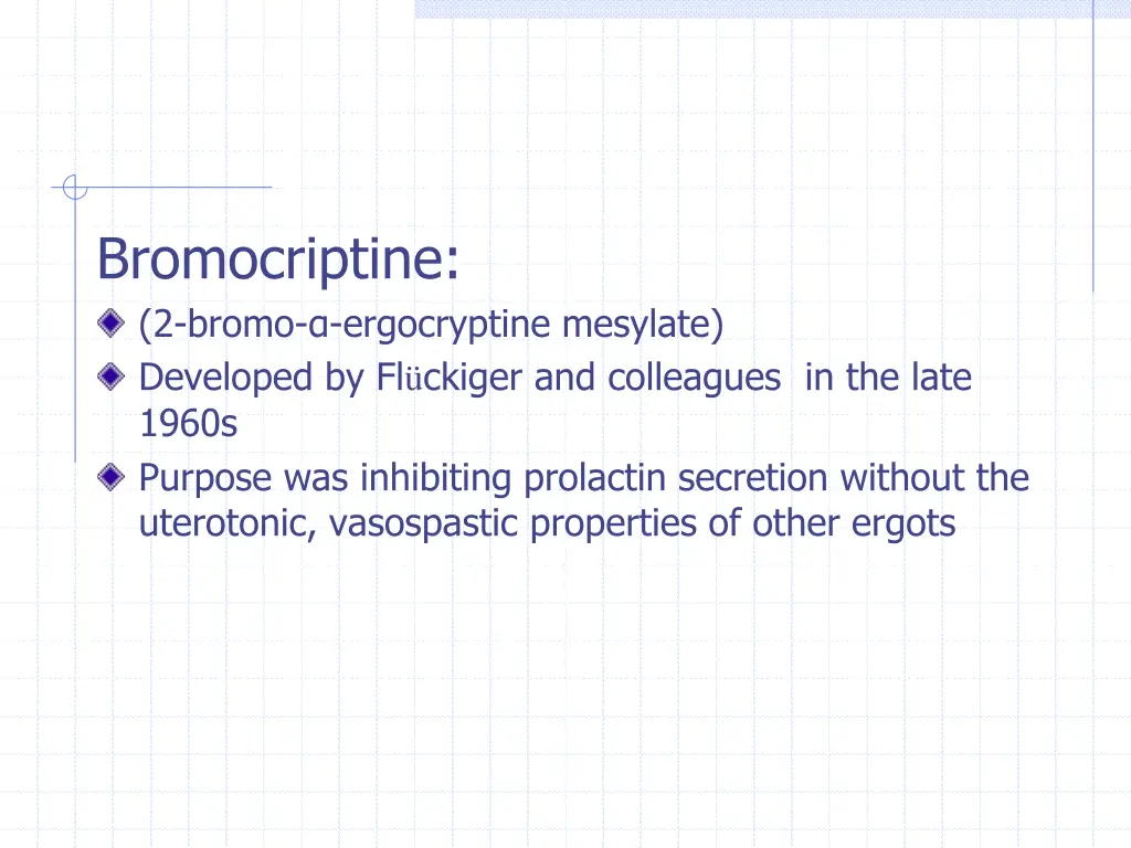 bromocriptine 2 bromo ergocryptine mesylate