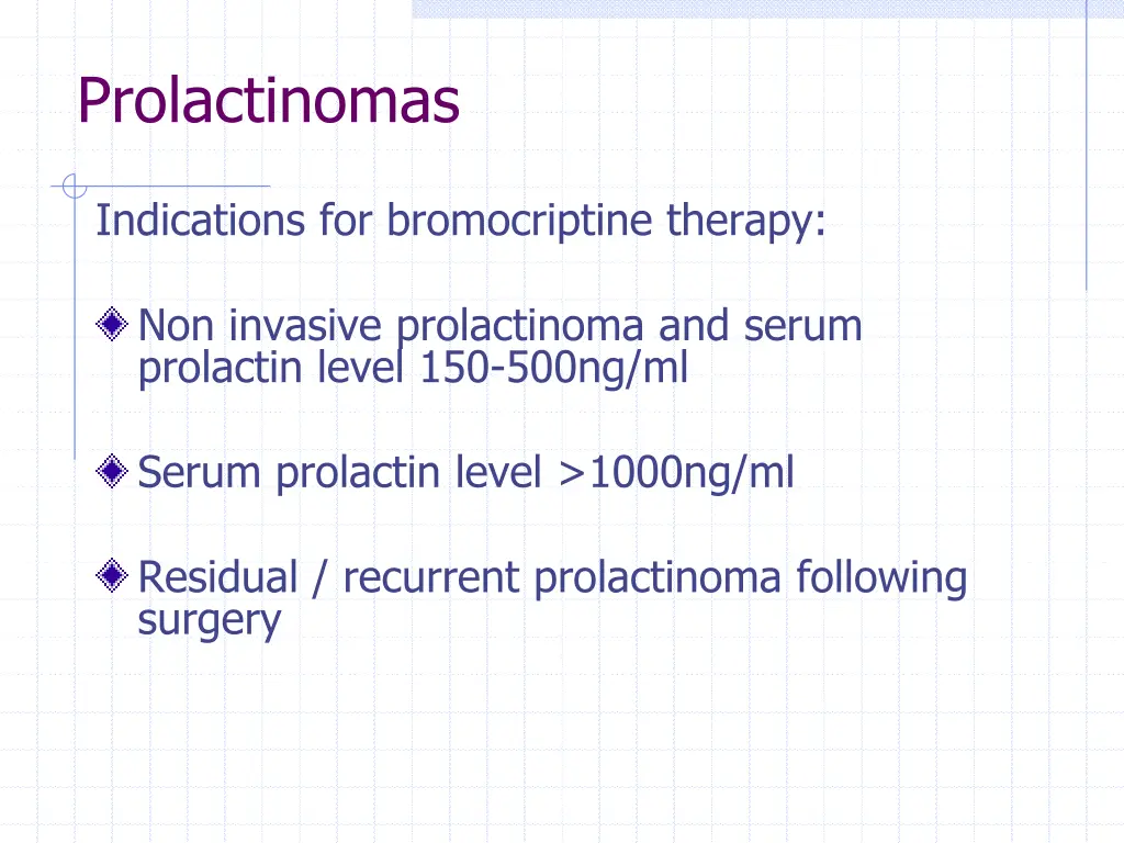 prolactinomas