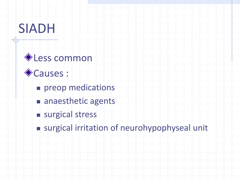 siadh