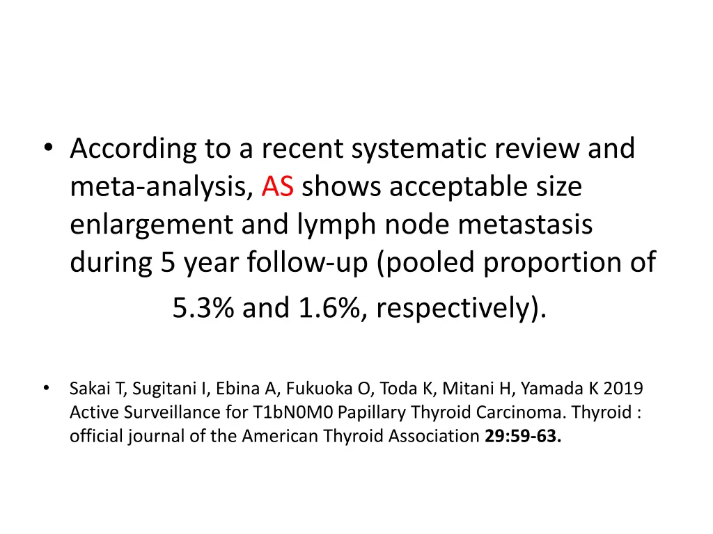 according to a recent systematic review and meta