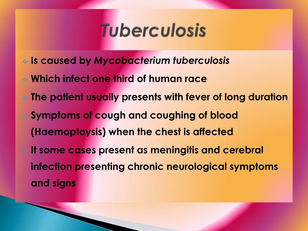 is caused by mycobacterium tuberculosis