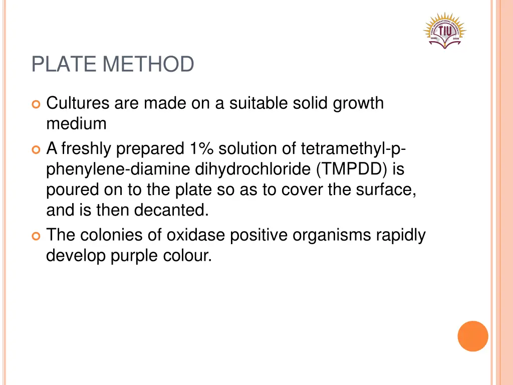 plate method