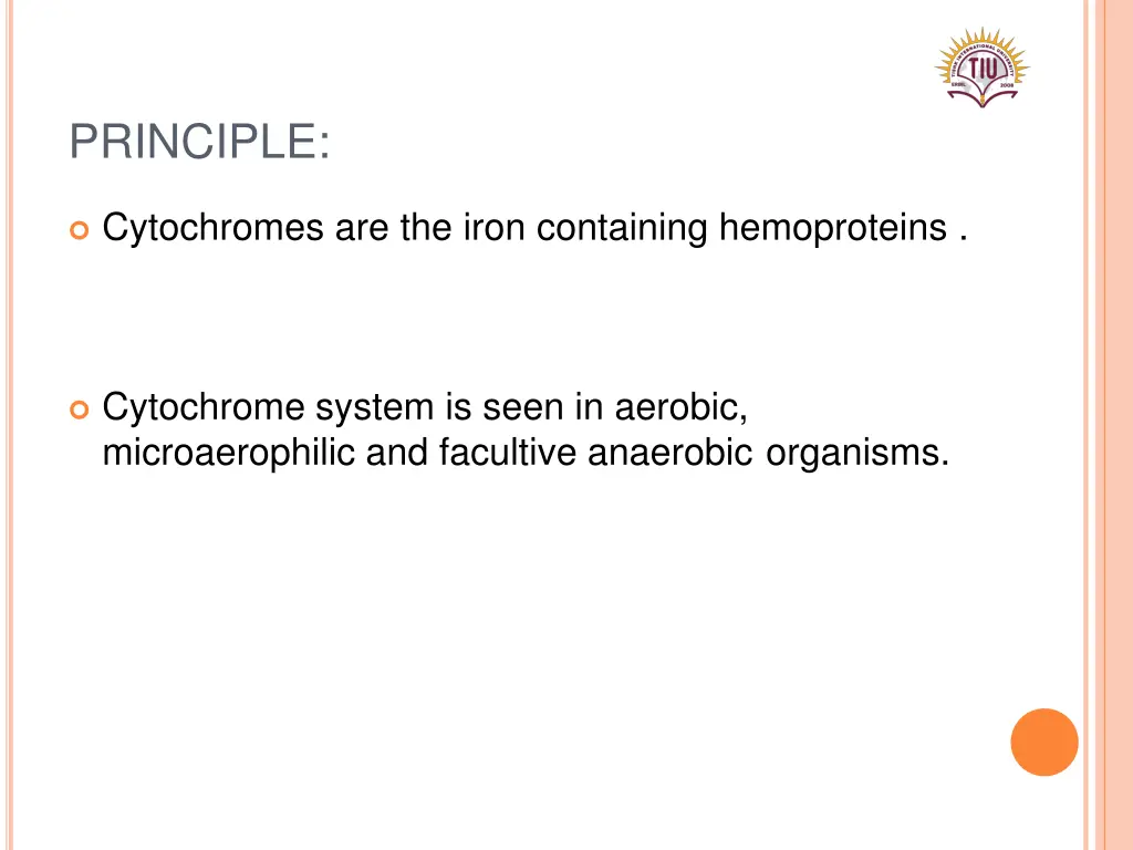 principle